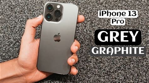 Iphone 13 Pro Grey Colour Youtube
