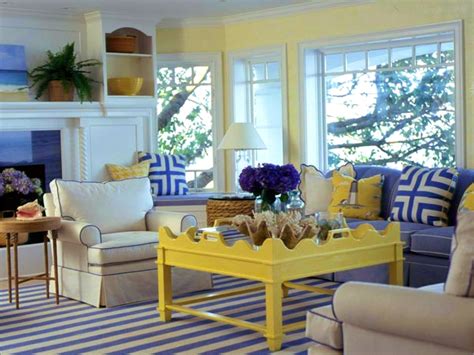 Navy Blue And Yellow Living Room Decor Living Room Home Decorating