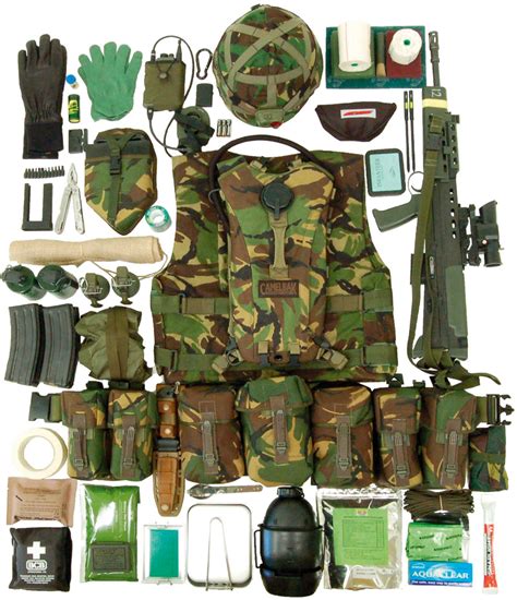 The Army Kit List For The Army