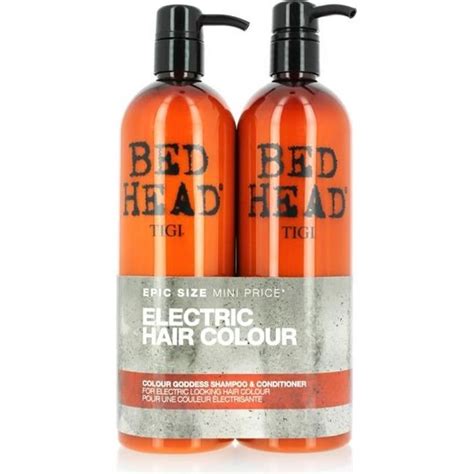 Tigi Duo Shampoing Conditionner Colour Goddess Bed Head Huile De