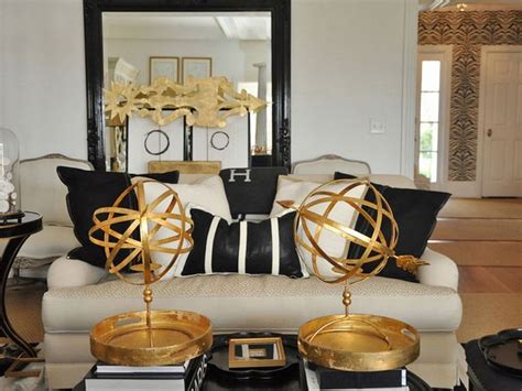 10 Black And Gold Living Room Ideas 2021 The Reverse Mix Gold