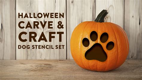 Halloween Carve And Craft Download Our Dog Pumpkin Carving Stencils