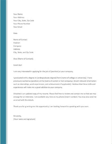 50 Microsoft Word Cover Letter Templates To Download For Free