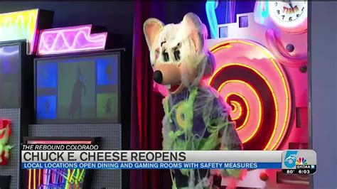 Chuck E Cheese Locations Reopen In Colorado Springs