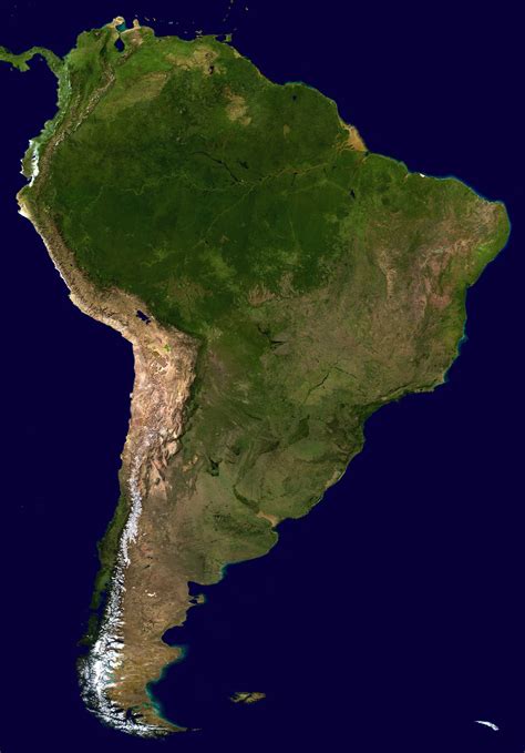 Maps Of South America And South American Countries