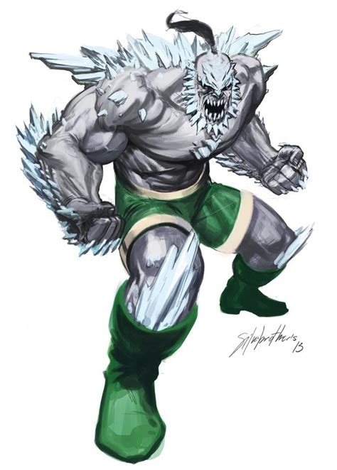 Doomsday Color02 By Thesilvabrothers Comic Villains Dc Comics Vs