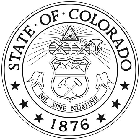 State Of Colorado Seal History Colorado