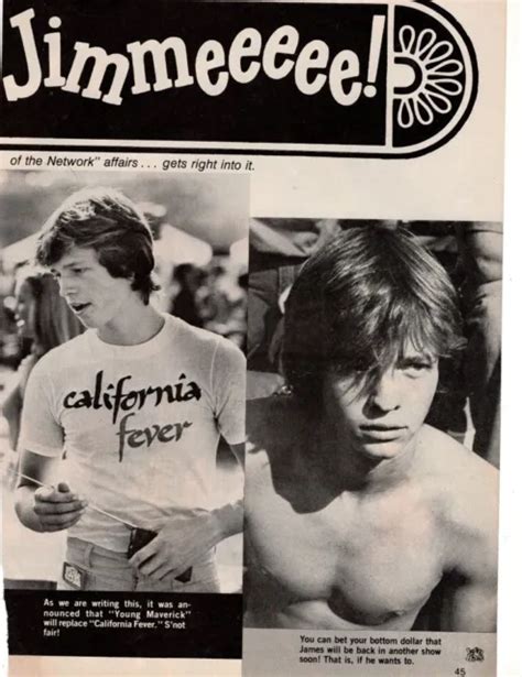 Jimmy Mcnichol Pinup Shirtless Picture Teen Bag Magazine Clippings Photos Pix 400 Picclick