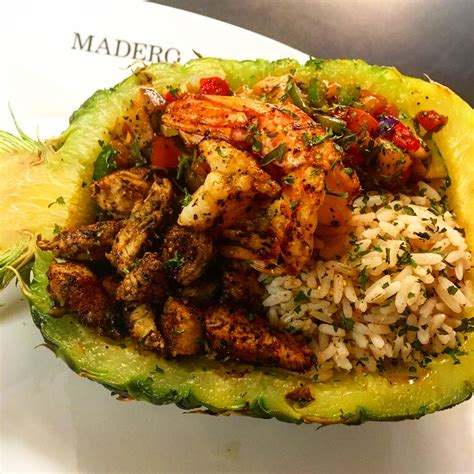 Serve your teriyaki chicken and side of rice in a pineapple bowl to add a sweet and irresistible flavor to it! My Famous Jerk Chicken Pineapple cilantro lime bowl in ...