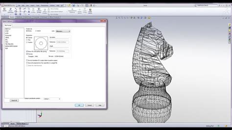 High Quality Stl Files In Solidworks Youtube