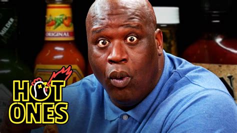 Watch Shaq Cry Eating Hot Wings On Hot Ones Sports Gossip