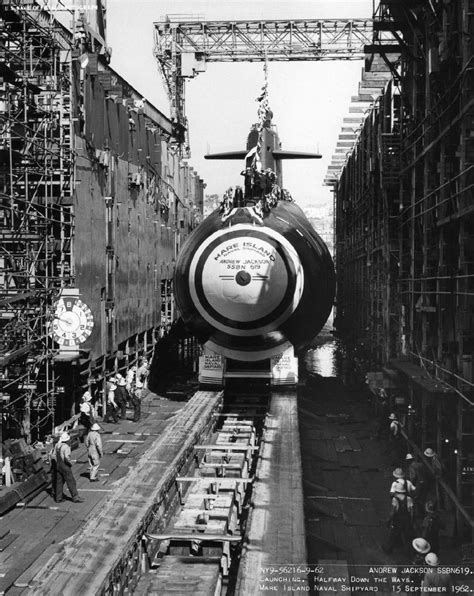 Uss Andrew Jackson Ssbn 619 Nuclear Submarine Andrew Jackson