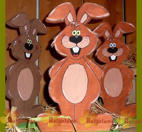 Besonders kinder lieben es hasen zu ostern selber zu machen. Bildergebnis für osterhasen aus holz in 2020 ...