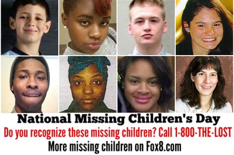 National Missing Childrens Day More Than 465000 Kids Reported