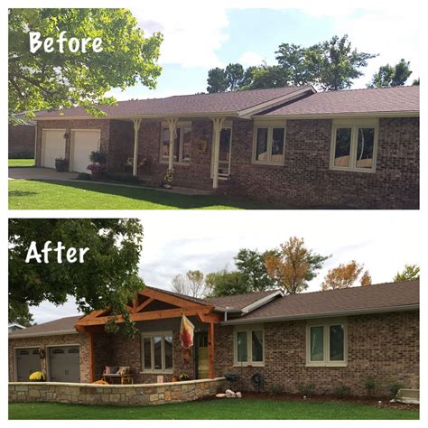 Before And After Photos Of A Brick House
