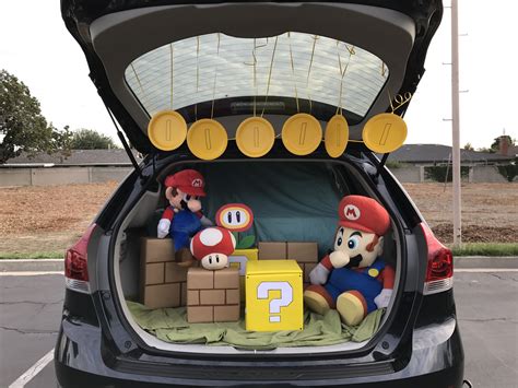 Super Mario Bros Trunk Or Treat Truck Or Treat Trunk Or Treat