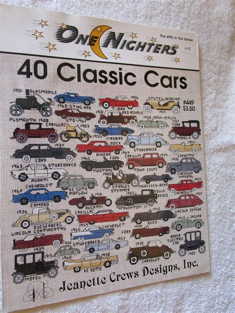 Check spelling or type a new query. Classic Car Cross Stitch Patterns | Patterns For You