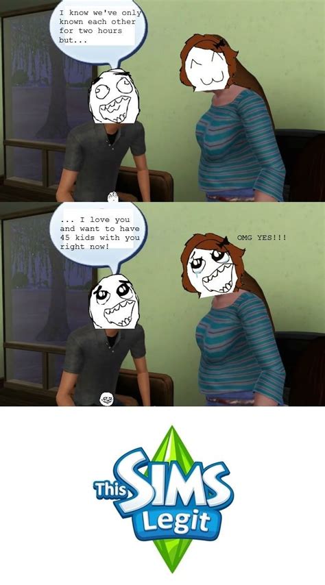 Pin By Patrick Stonewell On Random Cool Pictures Funny Pictures Sims Memes Sims