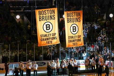 Bruins 1970 And 1972 Stanley Cup Winners Finally Raise Banner To Rafters