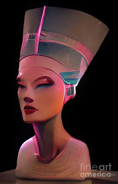 Nefertiti Digital Art By Almitra Karastan Fine Art America