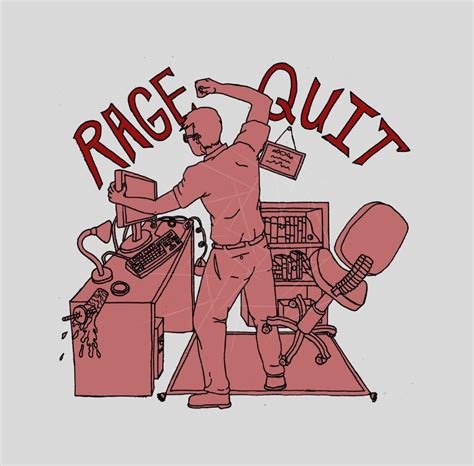 Rage Quit 2 Png Free Download Files For Cricut And Silhouette Plus