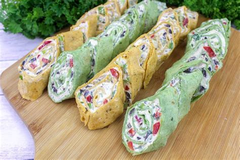 Veggie Cream Cheese Roll Ups Just A Pinch Recipes