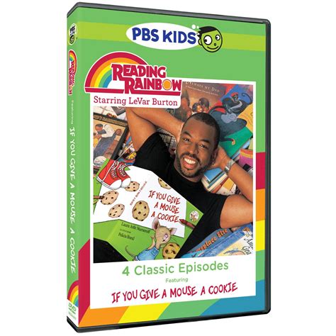 Reading Rainbow If You Give A Mouse A Cookie Dvd