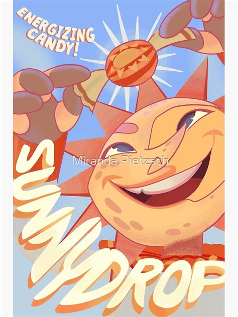 sundrop fnaf security breach in game poster premium matte vertical poster
