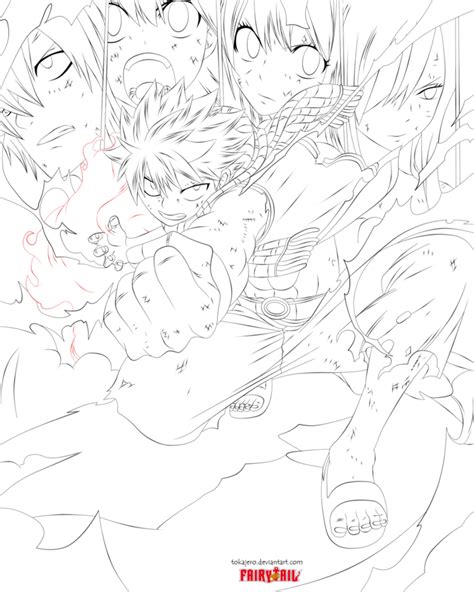 Here she befriends an impetuous b. Fairy Tail Volume 29 Lineart by tokajero on DeviantArt