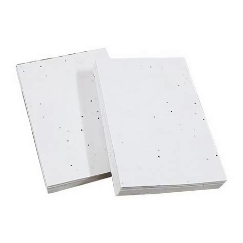 White Basil Seed Handmade Paper Sheets At Rs 5piece कागज़ की शीट In