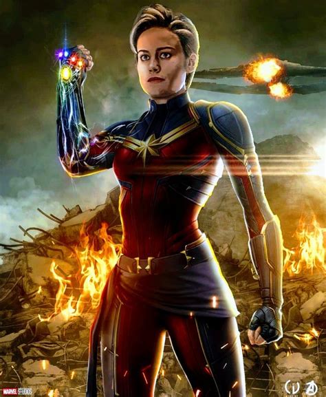 Captain Marvel - Infinity Gauntlet, Avengers: End Game Marvel Comics
