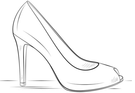 High heel shoe applique machine embroidery design this is a machine embroidery design. coloriage de chaussure a talon a imprimer