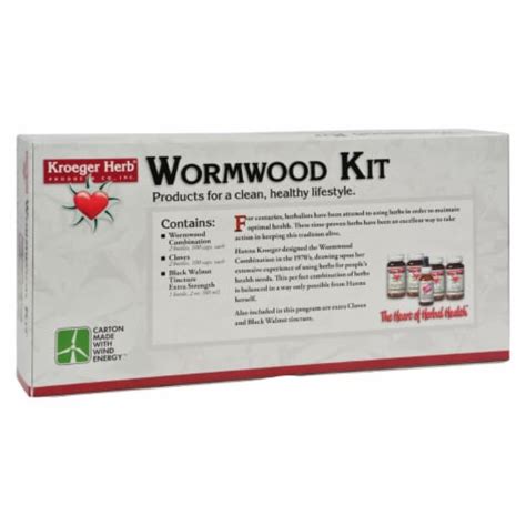 Kroeger Herb Co Wormwood Kit 5 Piece Kit 5 Count Frys Food Stores