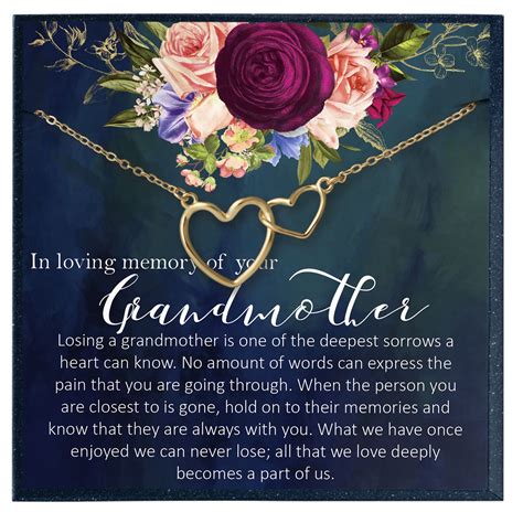 In Loving Memory of Your Grandmother Grieving Gift for | Etsy