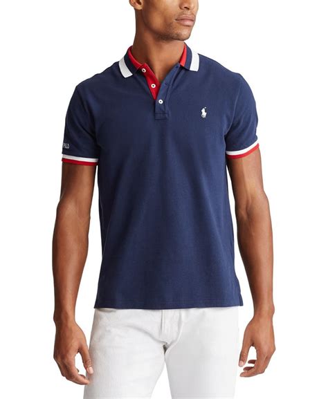 Polo Ralph Lauren Mens Big And Tall Classic Fit Mesh Polo Shirt