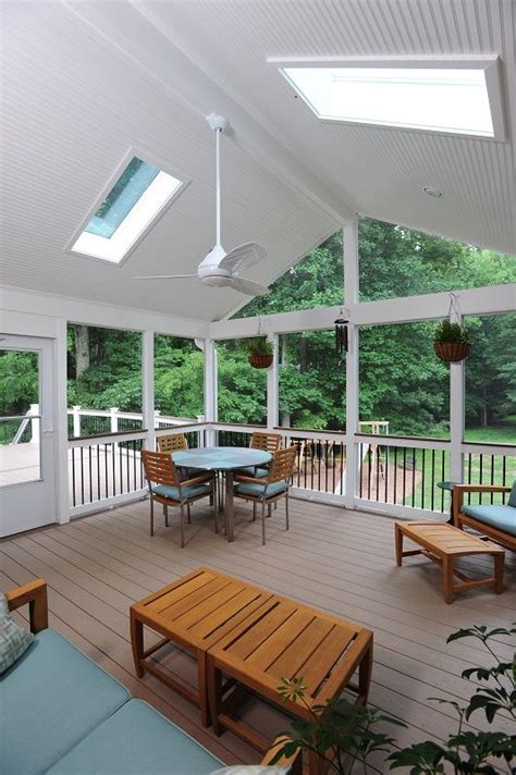 Actual costs will depend on job size, conditions, and options. Gallery | Azek Screen Room, Deck, and Delaware Patio in ...