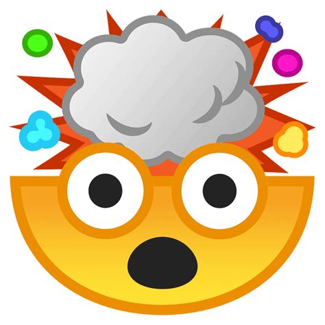 Mind Blown Emoji Png Png Image Collection