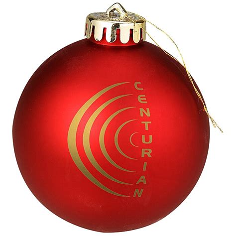 Satin Round Ornament 4316 Imprinted With Your Logo