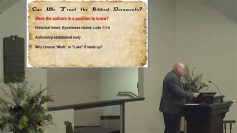160711gm4 Can We Trust The New Testament By Doy Moyer Youtube