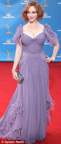 Christina Hendricks Covers Up In A Baggy Outfit Daily Mail Online