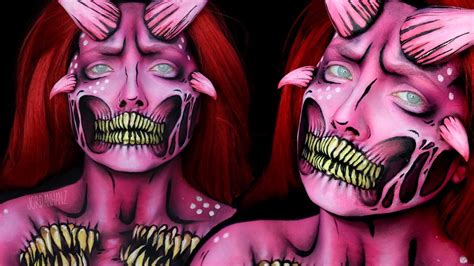 Halloween is all the time for me ;) so more cool cosplay/sfx makeup will continue to come out :3 this is a demon! Pop Art Demon Halloween Makeup Tutorial w/ RawBeautyKristi ...