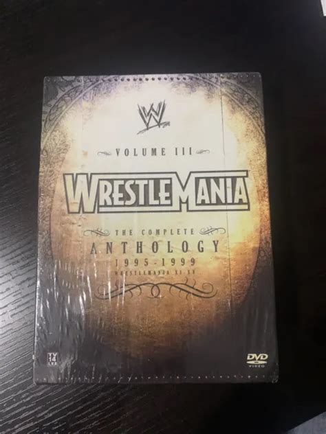 Wwe Wwf Wrestlemania Anthology Vol 3 Dvd 20055 Disc Set New