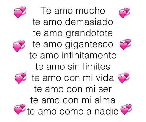 Te Amoooooooo Mi Amor Frasesdeamornovios Love Quotes Love Words