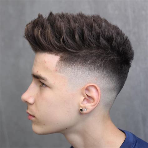 Similarly, the fade haircut offers all types of different cuts. 33 Cooler Than Ever Haircuts For Teenage Guys - Men's ...