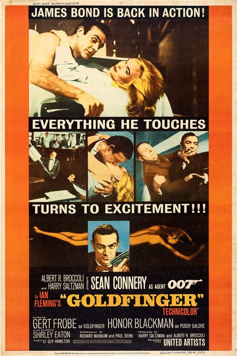 Goldfinger 1964 Posters — The Movie Database Tmdb