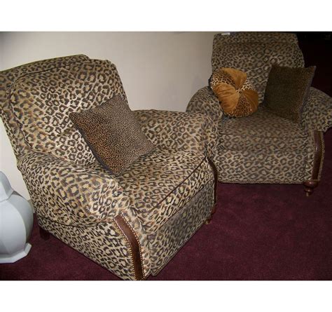 Sofa bed for dogs can be an ideal furniture for your home if you like you dog to be always with you. PAIR OF LEOPARD PRINT SOFA RECLINERS
