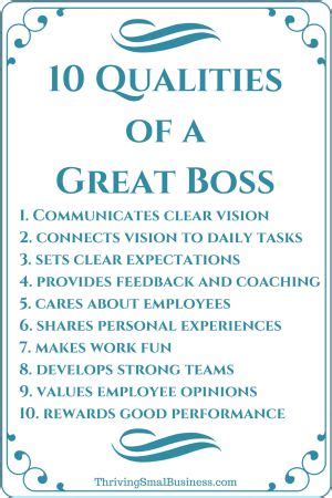 Though i try to do my best every day, i sometimes wonder if i am doing a good job. How to Be a Good Boss - 10 Qualities of a Good Boss