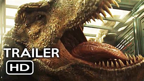 Jurassic World 2 Fallen Kingdom Official Trailer 3 Teaser 2018 Chris Pratt Action Movie Hd