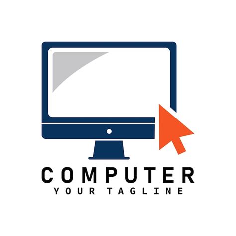 Premium Vector Computer Logo Pc Logo Template Vector Symbol
