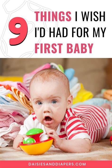 9 Things I Wish Id Had For My First Baby First Baby Help Baby Sleep